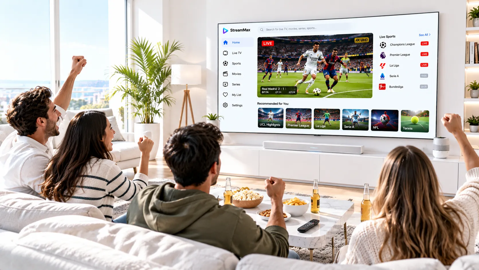 Technische IPTV-Daten und Streaming-Analyse